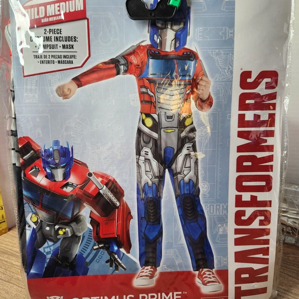 Transformers Optimus Prime child's Medium Brand New costume